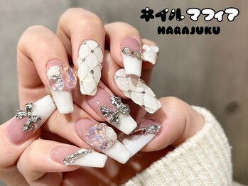 ネイルマフィア 原宿(NAIL MAFIA)/長さだし/ジェルスカルプ/原宿