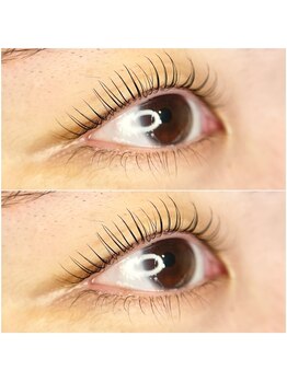 ネイルアンドアイ ビューティーオーブ(nail&eye beauty ORB)/ケラチンラッシュリフト(上下)