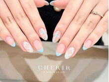 シェリール(CHERIR)の雰囲気（光で魅せるマグネット、王道フレンチネイル♪ [浦和/フレンチ]）