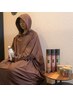 ［温活×インナーケア］よもぎ蒸し（40分）＋インナーケアウォーター1本付