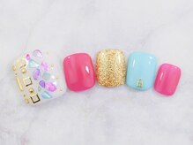 ネイルプラザ 河原町OPA店(NAIL PLAZA)/フットシェルネイル☆
