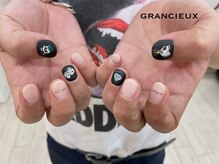 クアトログランシュ 青葉台(QUATRO×GranCieux)/メンズマットロックネイル