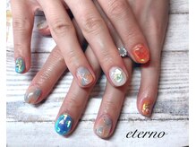 エテル(eterno)/オーロラうるうるネイル