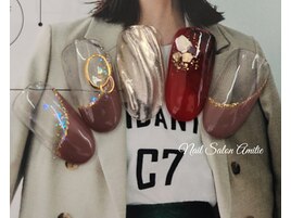 フレンチ×mirrorうねうねdesign