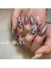 ネイルズリアル(nail's REAL)/レオパードネイル