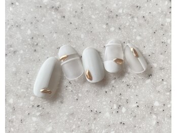 メール 代々木上原(Mer)/ホワイトネイル