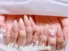 エムズ ネイルサロン(M2)/シンプル3Dフラワーネイル