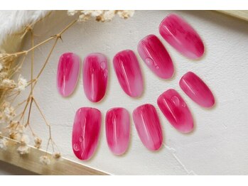 FAST NAIL 春日部店【パラジェル/ジェルネイル専門/定額/マグネット/フットネイル】/ガラスネイル ミラー 【11401】