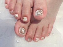 フットニュアンスネイル♪