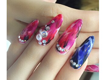 ラズネイル(RUZ'S NAIL)/【秋本デザイン】秋ネイル