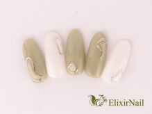 エリクサーネイル 五反田(Elixir Nail)/定額a シンプル／クーポン使用