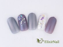 エリクサーネイル 五反田(Elixir Nail)/定額a シンプル/クーポン使用