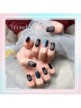 トレンドネイルスタジオ(Trend Nail Studio)/人気高騰の花火マグネットネイル
