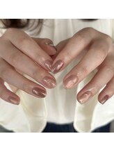 リノ 大阪本町店(lino)/ミラーネイル