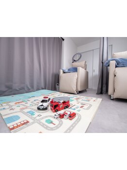 お子様同伴OKのサロン