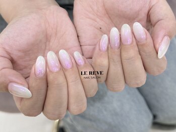 ルレーブ(LE REVE)/オーロラミラーネイル