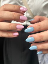 アトリエループ(atelier Loop by shiho)/shihoバイカラーネイル