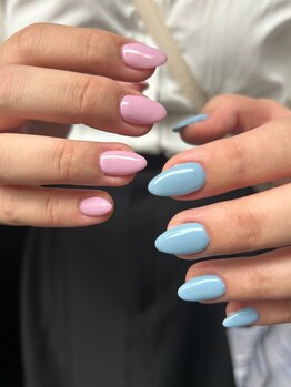 アトリエループ(atelier Loop by shiho)/shihoバイカラーネイル