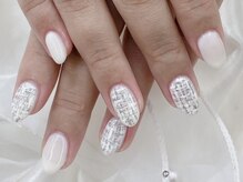 ハニービービー(Honey Bee Bee)/ツイードネイル