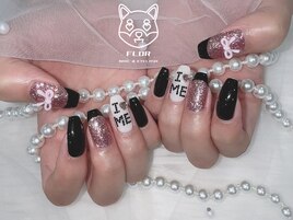 I love me ネイル　フラッシュ