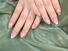 ウェーブネイルサロン'('Wave Nail salon)/持ち込みデザイン/フィルイン