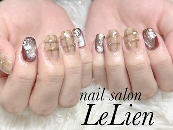 ルリアン(LeLien)の写真/360度どこから眺めても美しい、カジュアルにシンプルネイルを楽しめる◇トレンドデザインアート¥8000