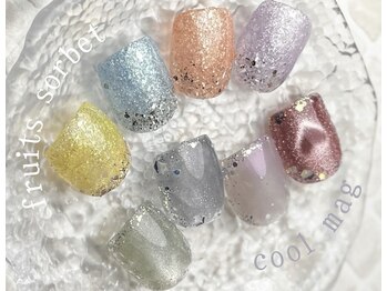 ネイルサロン クランベリー(Cranberry)の写真/大人女性の身だしなみ！足元も上品に夏を楽しむフットネイルで今年のサンダル映え◎