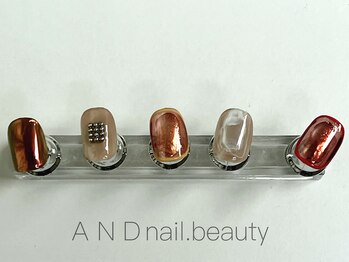 アンドネイル ビューティー(AND nail,beauty)/秋ネイル/個性派ネイル/藤沢