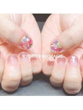 ピンクマジック(PINKMAGIC)/ショートネイル