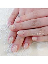 リッシュ ドゥ(RICHE deux)/シアー感たっぷりぷっくりフラワ