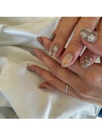 フラワーネイルデザイン