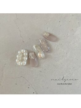 ネイルズ ココ(nails COCO)/パールネイル