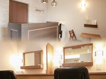 エイミー 小牧店(aimy)の雰囲気（ドレッサー完備♪  まつげパーマ/アイブロウ）