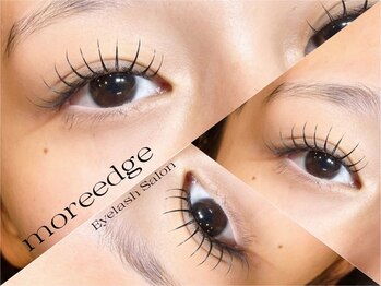 モアエッジ 三軒茶屋店(more edge)の写真/どのエクステが自分に似合うんだろう？とお悩みの方に！種類が豊富なので目の形に合うエクステをご提案♪