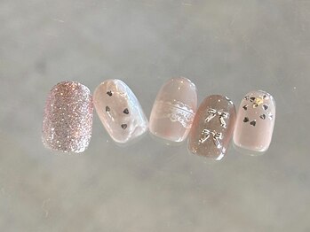 ネイル アトリエ フイユ イセサキ(Nail atelier Feuill isesaki)/Valentine sample