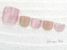 ラグジュアリーネイルズ アカバネ(Luxury Nails Akabane)/うるツヤ*マグミラーネイル