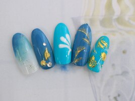 海☆夏ネイル