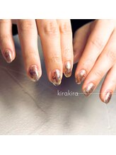 アオドットネイル(Ao. Nail)/インク×ラメ