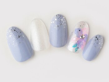 ネイルサロン アビー グランデュオ蒲田店(abbie)/【紫陽花ネイル2022】¥10934