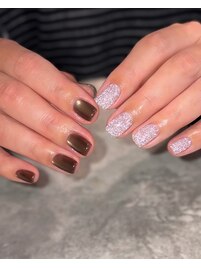 マグネット&フラッシュネイル