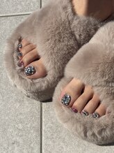 ウィムネイル(UIM NAIL)/フットお持ち込みデザイン