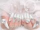Nail salon Blue iris【ブルーアイリス】長さだし/持ち込み/フィルイン/ワンホンの写真/【自爪への負担を軽減する長さだし】短い爪も憧れの美爪ロングへ★どこから見ても最強に可愛いフォルム♪