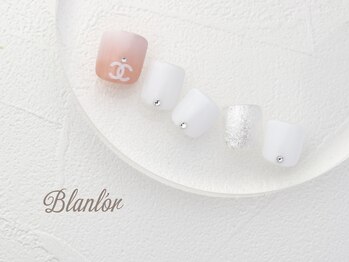 ネイルサロン ブランロール 白金店(Nail Salon Blanl'or)/あのロゴ♪FOOTグラデーション