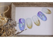 ファストネイル 川崎店(FAST NAIL)/シンプル オーロラ 【11794】