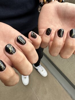 わがままキャット/メンズネイル