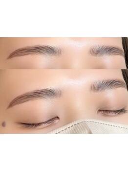 アイブロウメニューがあるサロン