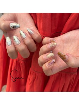 定額ネイル5本以上アート