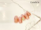 オーロラ桜ネイル