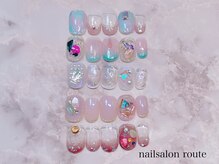 ネイルサロン ルート 二子玉川(nailsalon route)/5月キャンペーンネイル☆¥8500