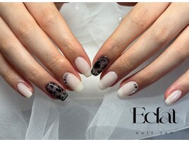 シンプルお花2本アート